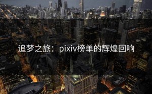 追梦之旅：pixiv榜单的辉煌回响